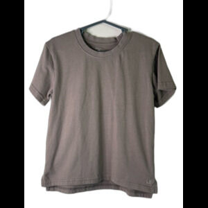 Little Bipsy Boys Short Sleeve Tee in Taupe 5-6T